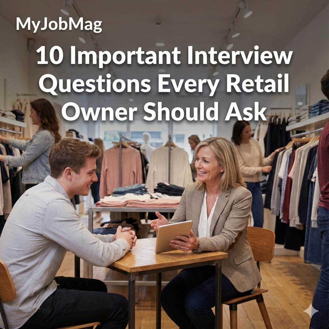 10 Important Interview Questions Every Retail Owner Should Ask - Free Retail Interview Scorecard Template Included