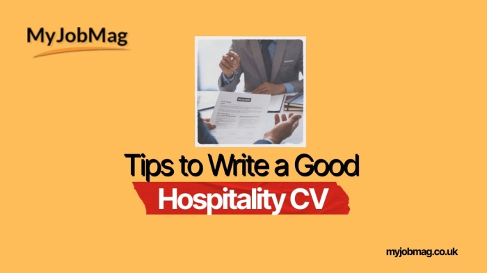 How to Ensure Your Hospitality CV Stands Out (With Sample)