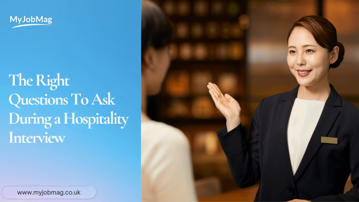The Right Questions To Ask During a Hospitality Recruitment Interview