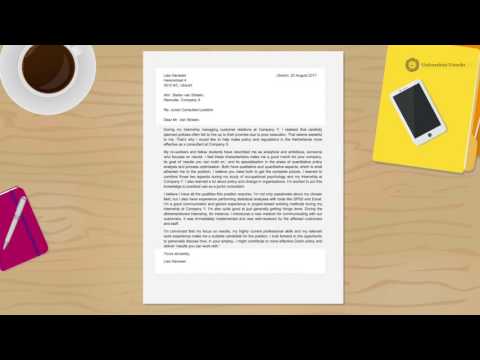 How to write a powerful cover letter